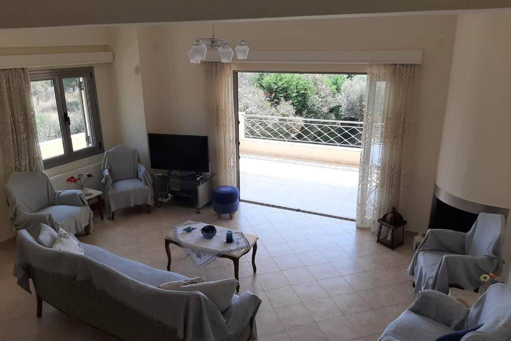 Seaside Villa Andronikos アマリントス エクステリア 写真